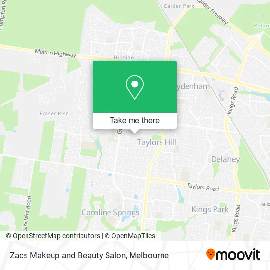 Zacs Makeup and Beauty Salon map
