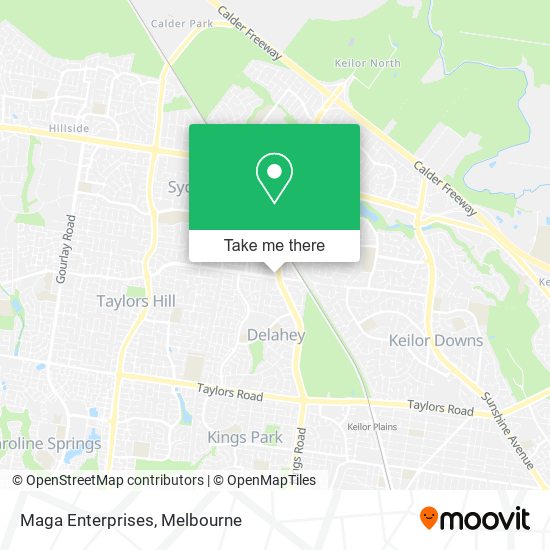 Maga Enterprises map