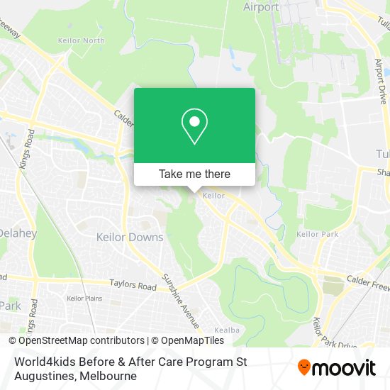 World4kids Before & After Care Program St Augustines map