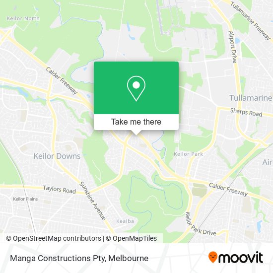 Manga Constructions Pty map