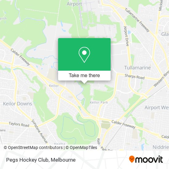 Pegs Hockey Club map