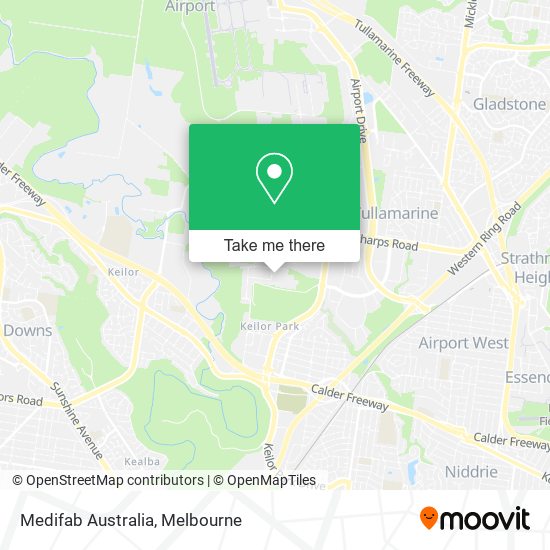 Medifab Australia map