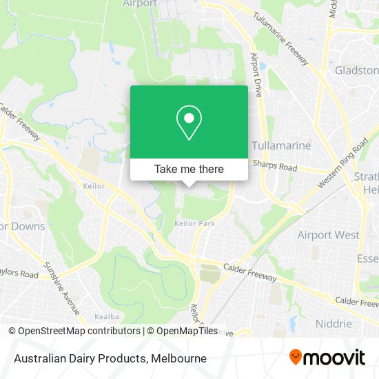 Australian Dairy Products map