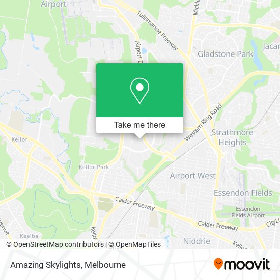 Amazing Skylights map
