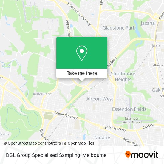 DGL Group Specialised Sampling map