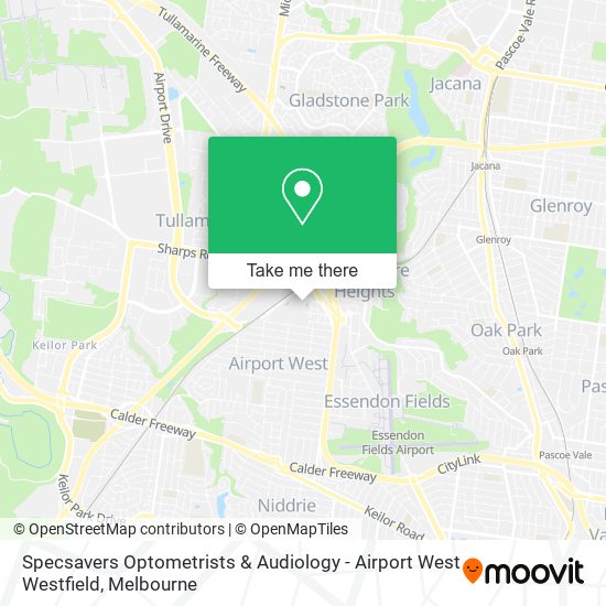Specsavers Optometrists & Audiology - Airport West Westfield map