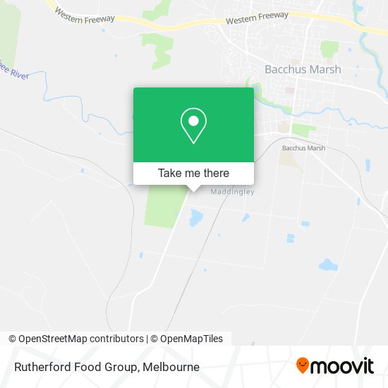 Rutherford Food Group map