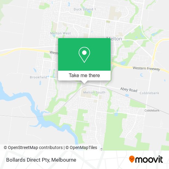 Bollards Direct Pty map