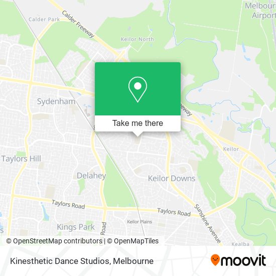 Kinesthetic Dance Studios map