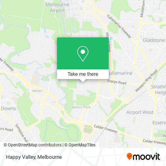 Happy Valley map