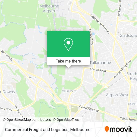 Commercial Freight and Logistics map
