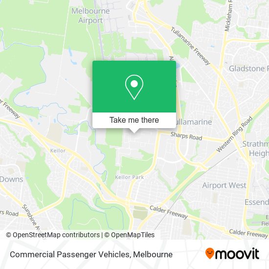 Commercial Passenger Vehicles map