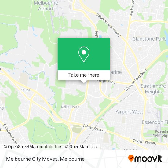 Melbourne City Moves map