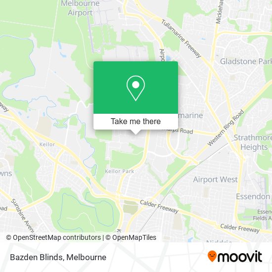 Bazden Blinds map