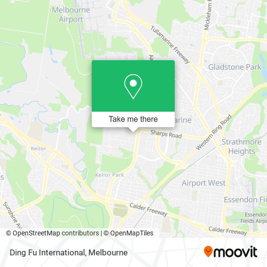 Ding Fu International map