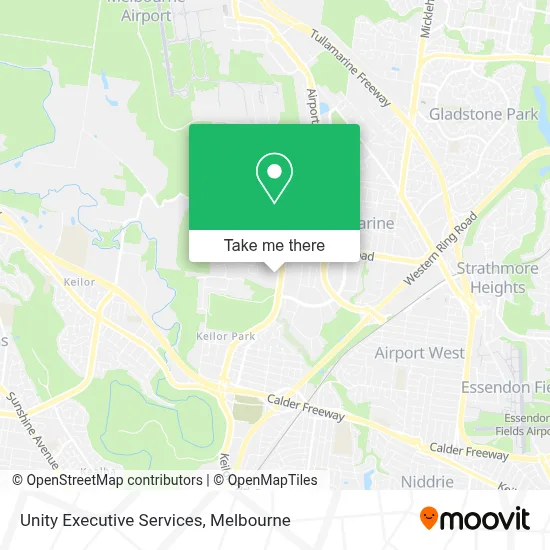 Mapa Unity Executive Services