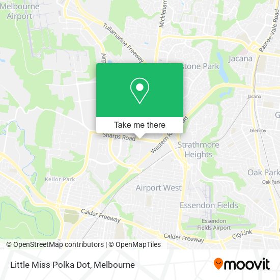 Little Miss Polka Dot map