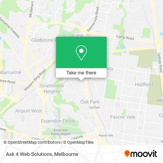 Ask 4 Web Solutions map