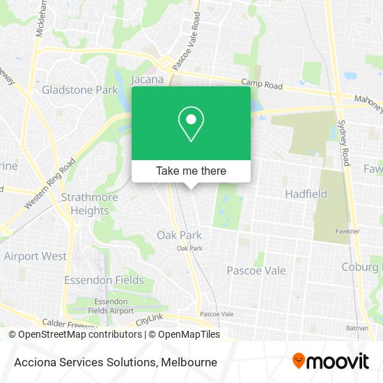 Acciona Services Solutions map