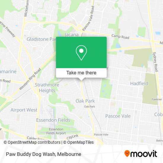 Paw Buddy Dog Wash map