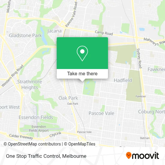 Mapa One Stop Traffic Control