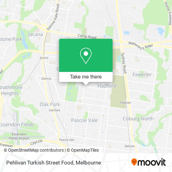Pehlivan Turkish Street Food map