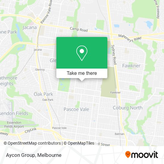 Aycon Group map