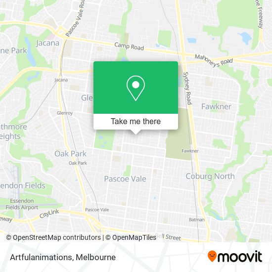 Artfulanimations map