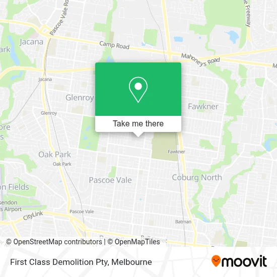 Mapa First Class Demolition Pty