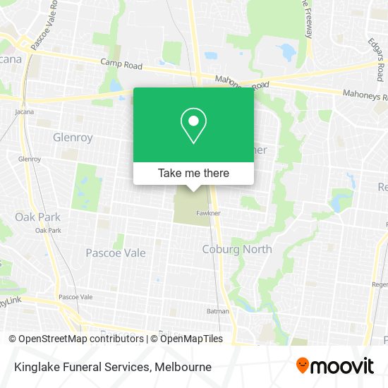 Kinglake Funeral Services map