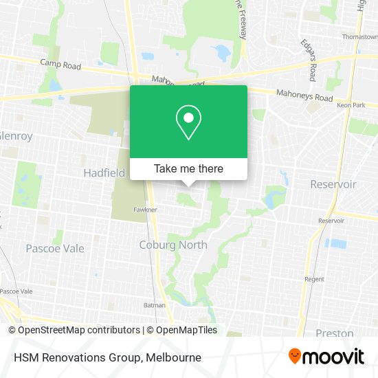 HSM Renovations Group map