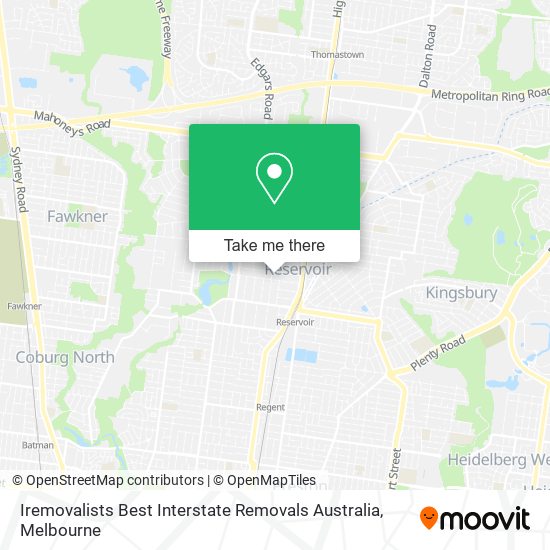 Iremovalists Best Interstate Removals Australia map