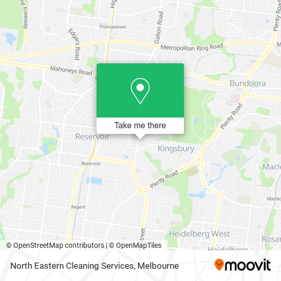 Mapa North Eastern Cleaning Services