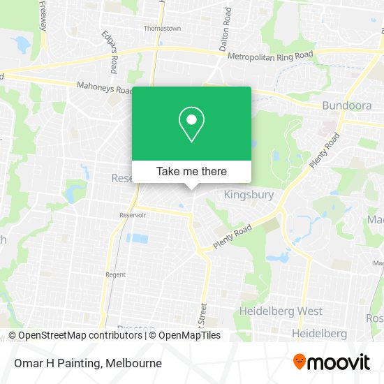 Omar H Painting map