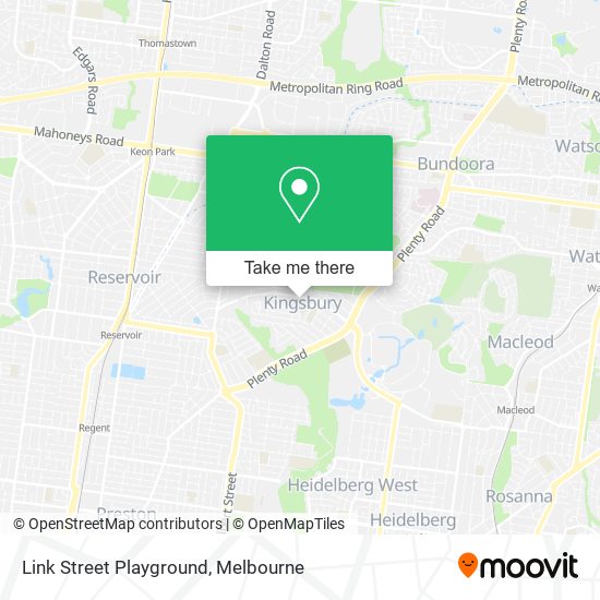 Link Street Playground map