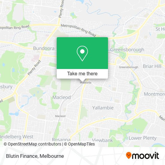 Blutin Finance map