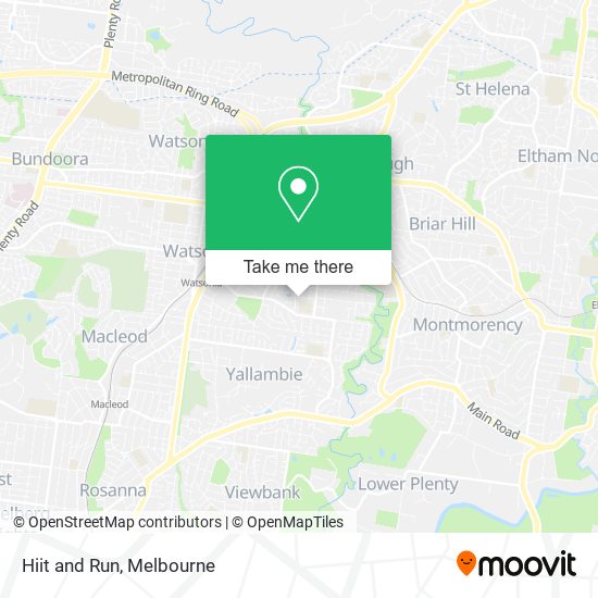Hiit and Run map