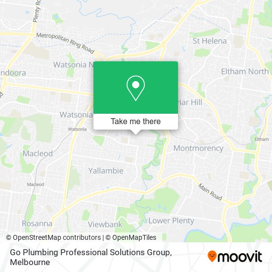 Go Plumbing Professional Solutions Group map