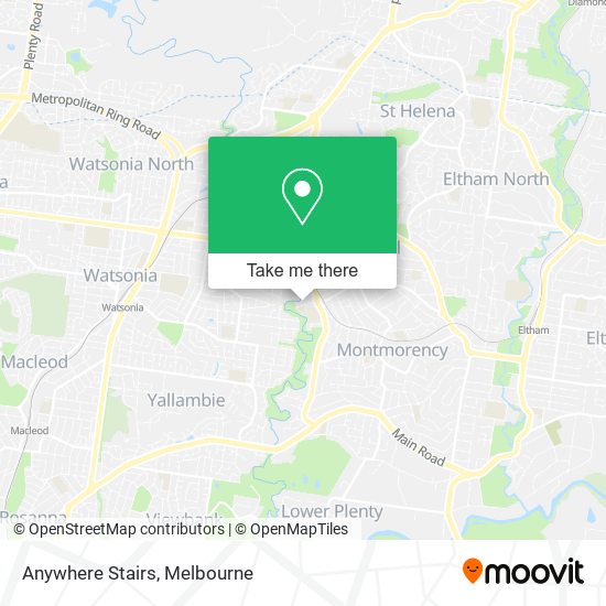 Anywhere Stairs map