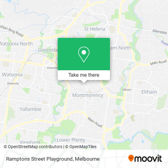Ramptons Street Playground map