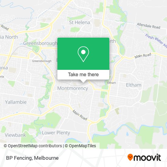 BP Fencing map