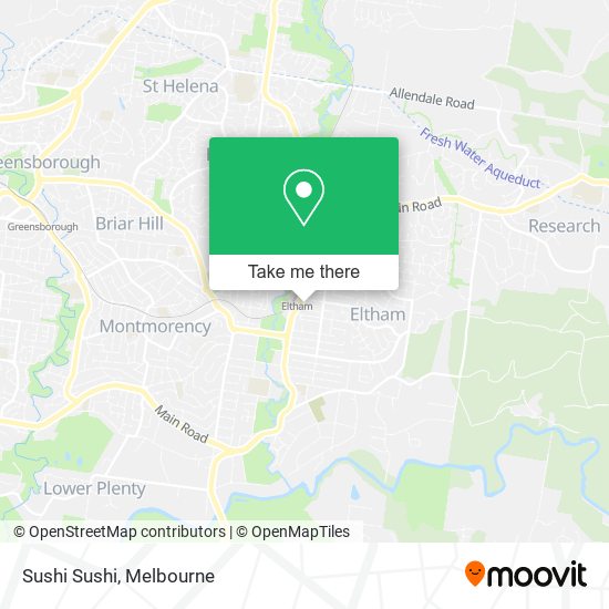 Sushi Sushi map