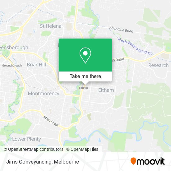Jims Conveyancing map