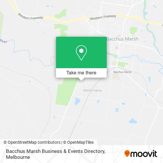Bacchus Marsh Business & Events Directory map