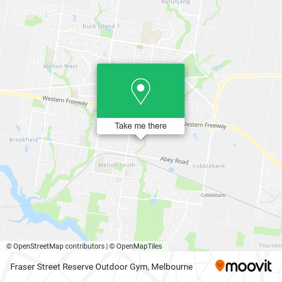 Fraser Street Reserve Outdoor Gym map