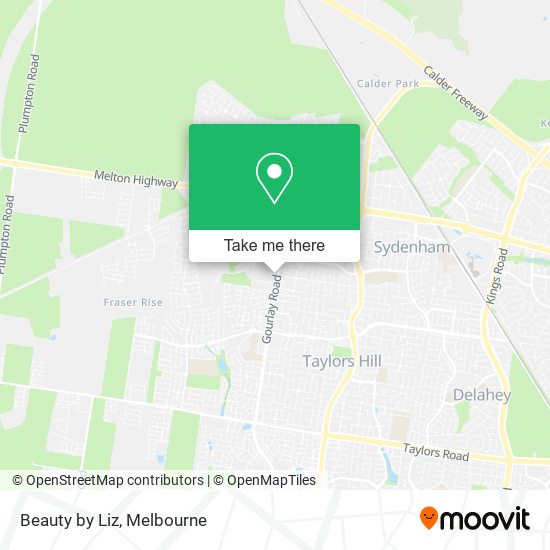 Beauty by Liz map