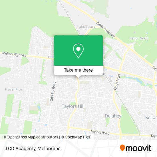 LCD Academy map