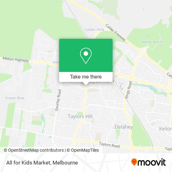 All for Kids Market map