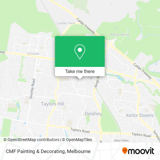 CMF Painting & Decorating map