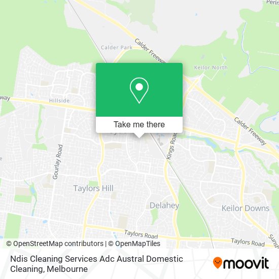 Ndis Cleaning Services Adc Austral Domestic Cleaning map